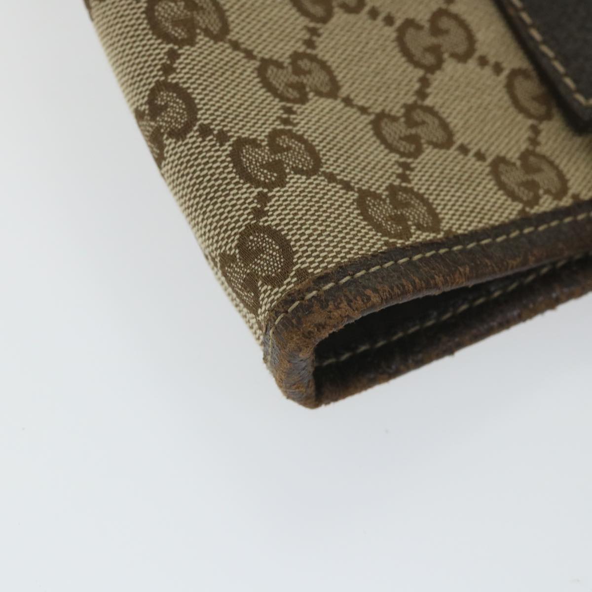 GUCCI GG Canvas Tote Bag Beige 153009 60155