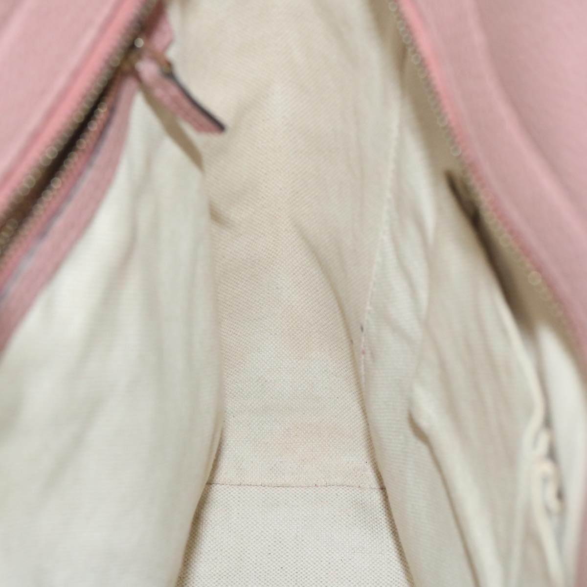 GUCCI Tote Bag Leather Pink 368824 60159