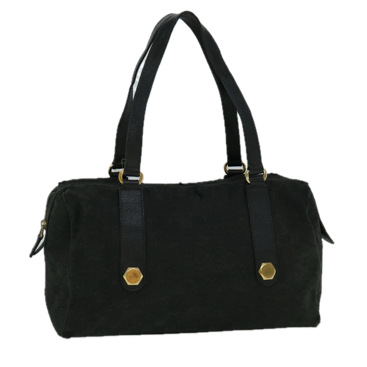 GUCCI GG Canvas Tote Bag Black 154180 60257
