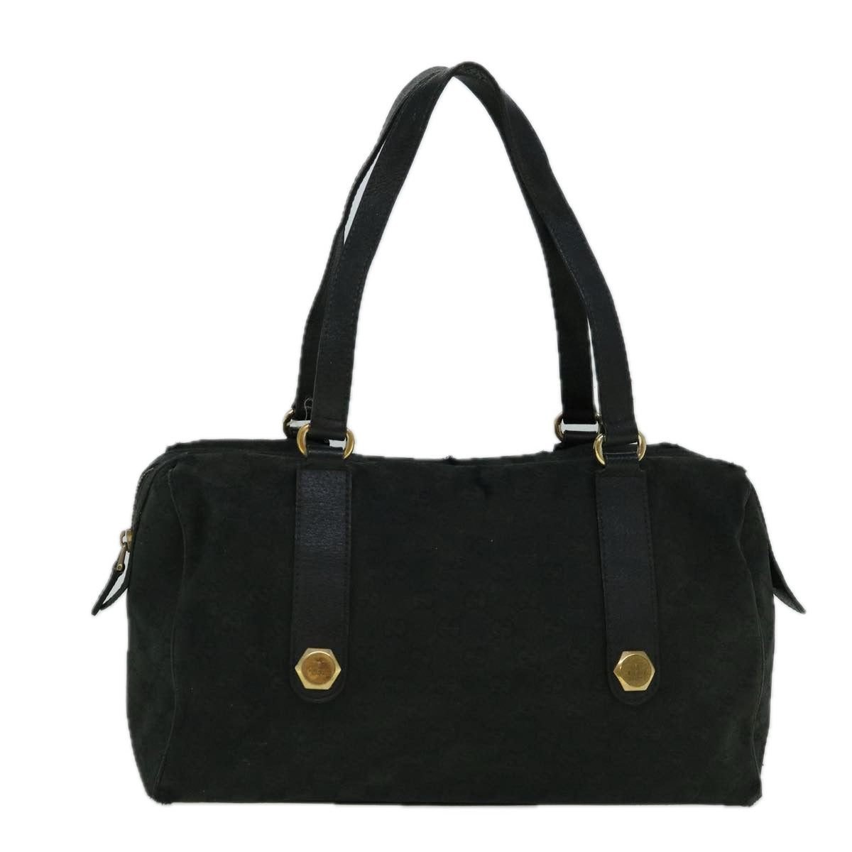 GUCCI GG Canvas Tote Bag Black 154180 60257