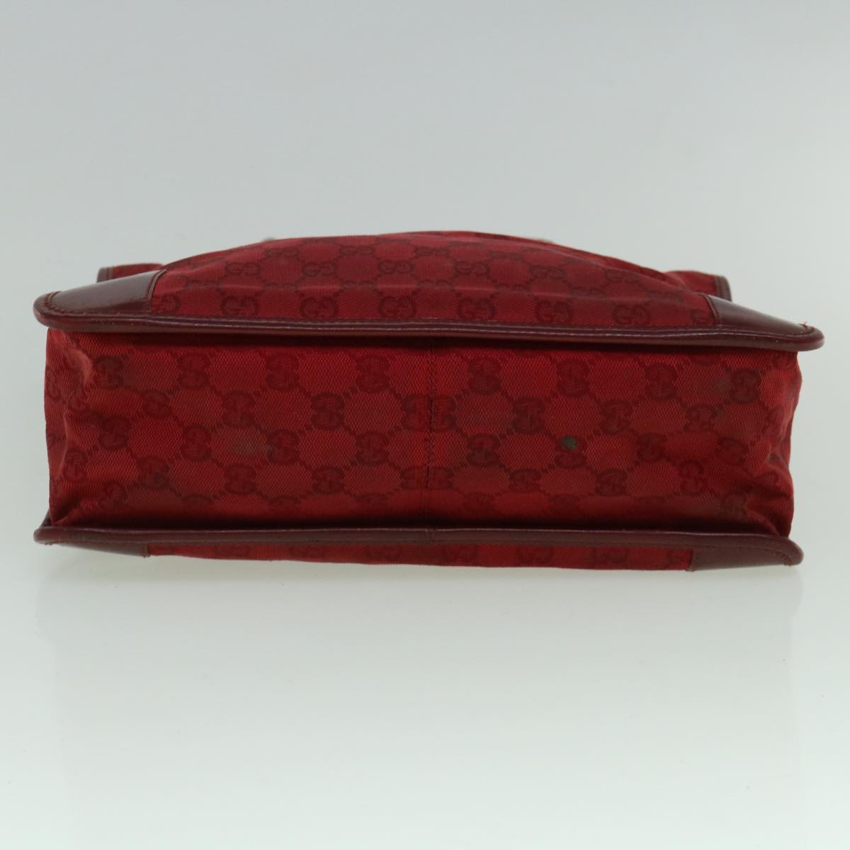 GUCCI GG Canvas Tote Bag Red 60258