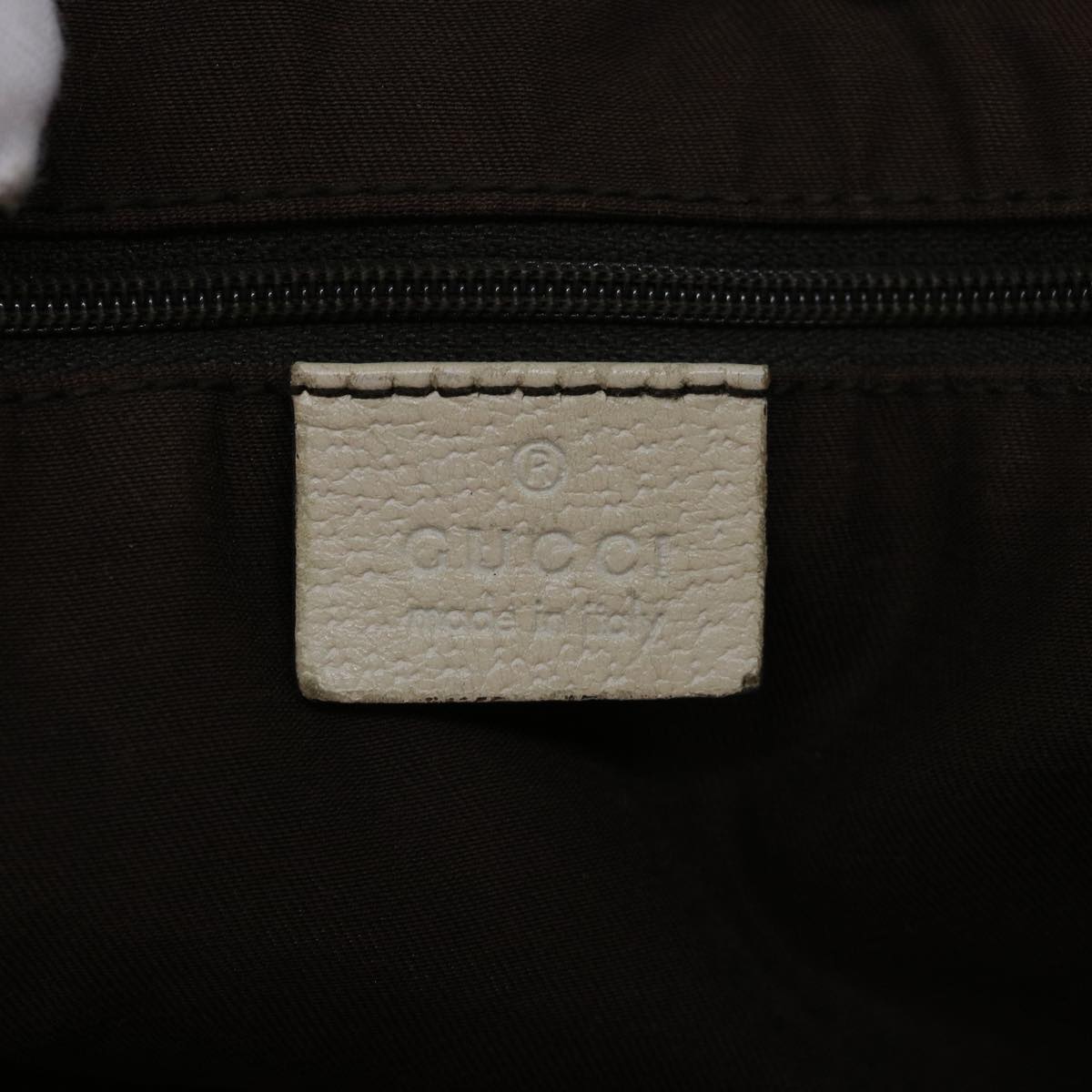 GUCCI GG Canvas Web Sherry Line Tote Bag Beige Red Green 163805 60259