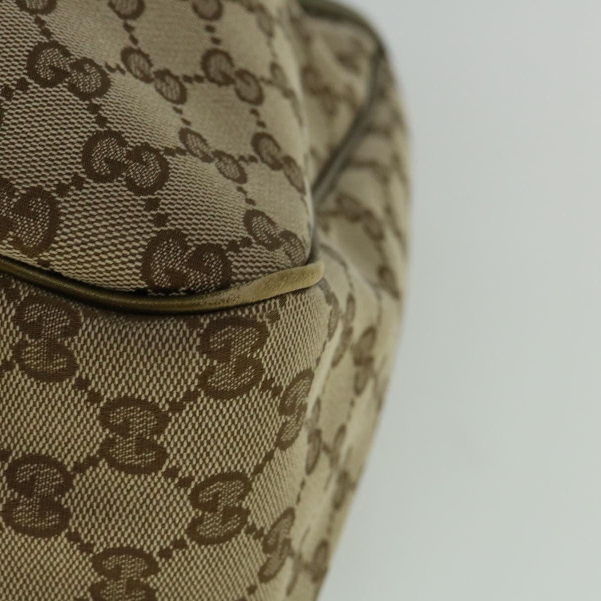 GUCCI GG Canvas Tote Bag Beige 296835 60261