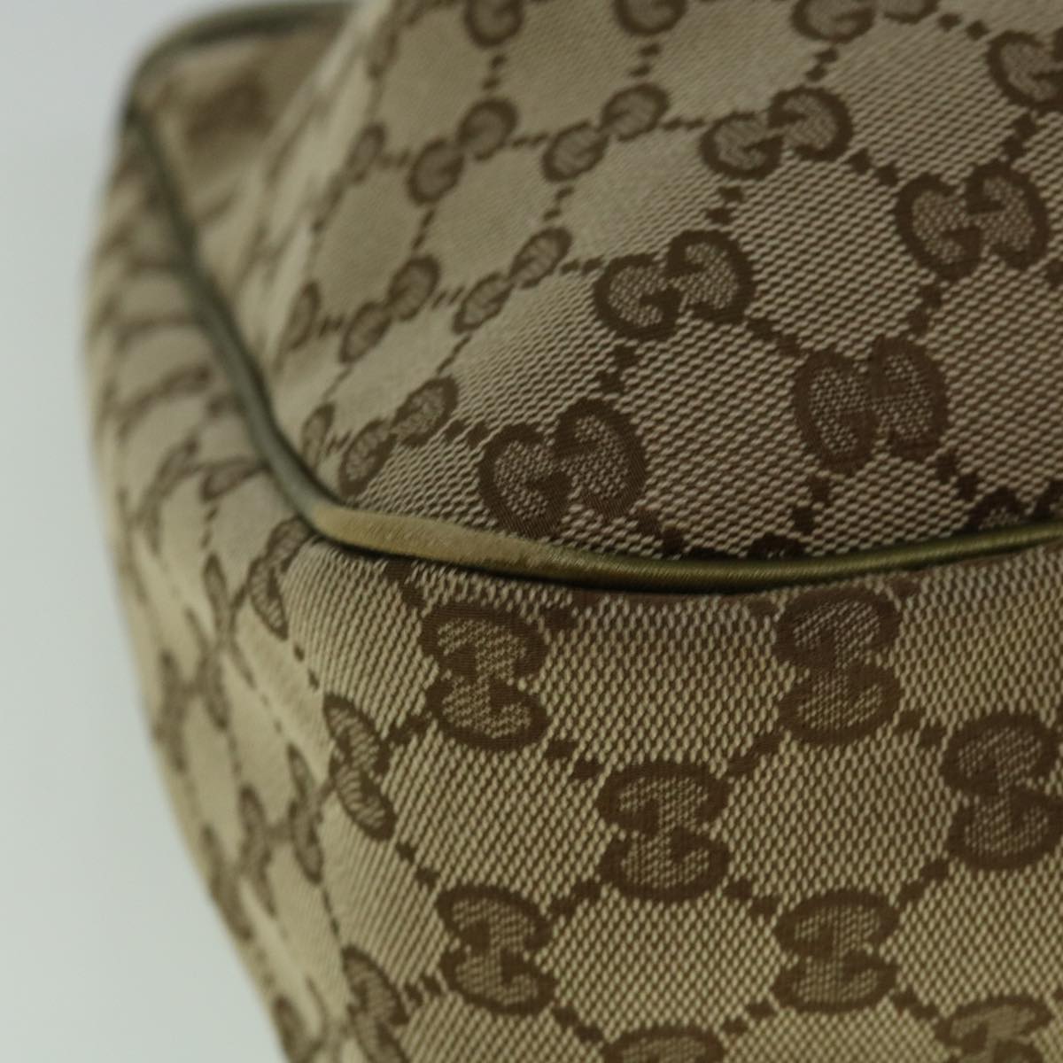 GUCCI GG Canvas Tote Bag Beige 296835 60261