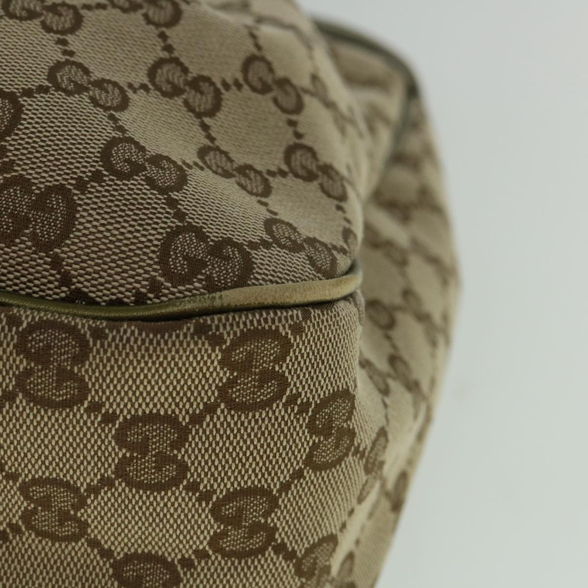 GUCCI GG Canvas Tote Bag Beige 296835 60261
