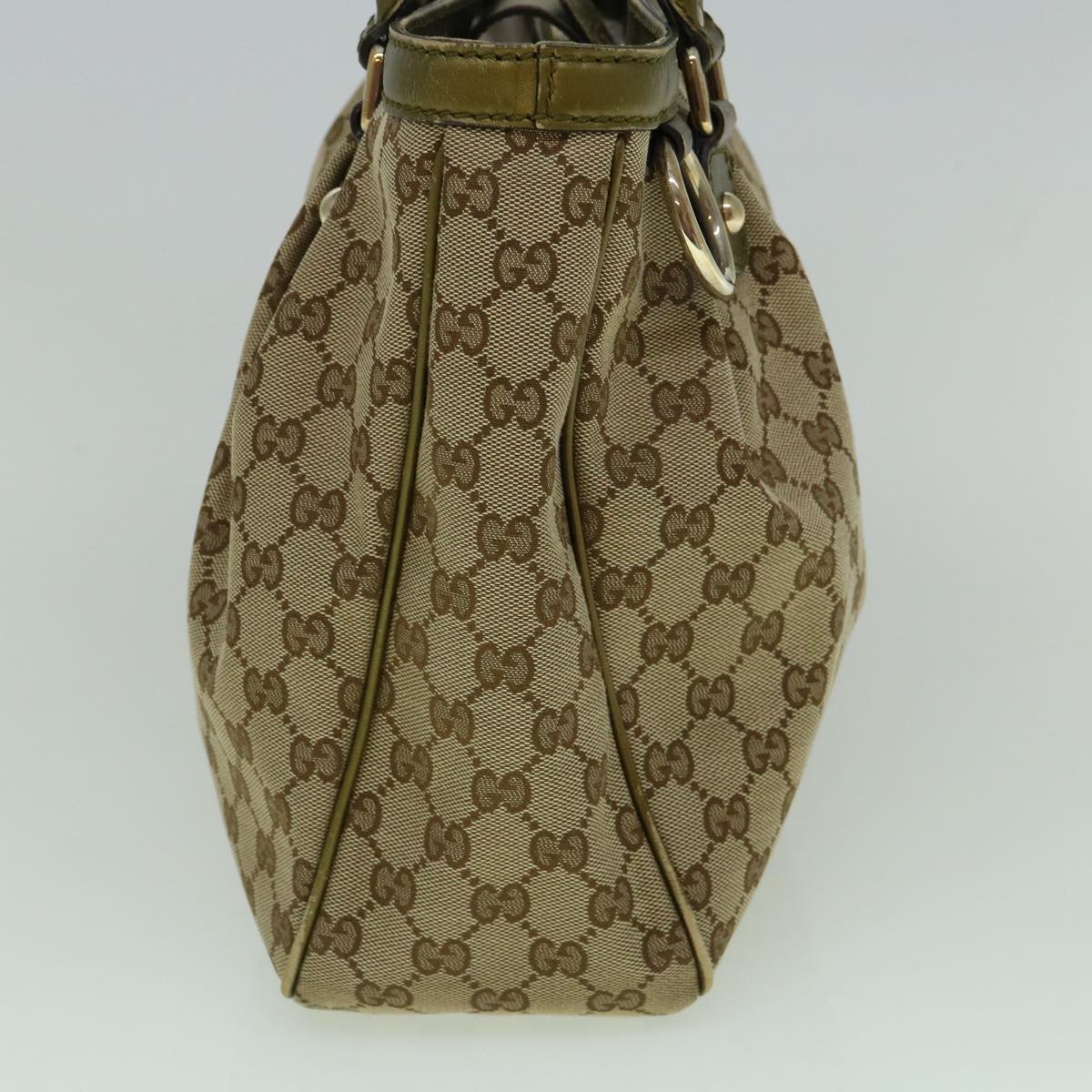 GUCCI GG Canvas Tote Bag Beige 296835 60261