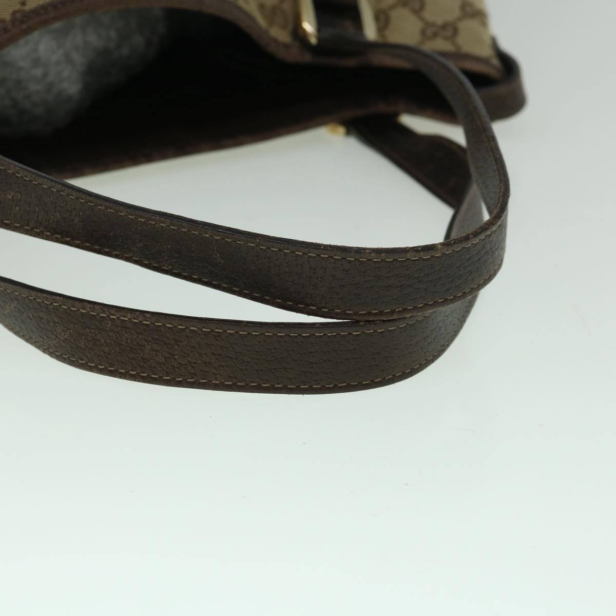 GUCCI GG Canvas Tote Bag Beige 130736 60262