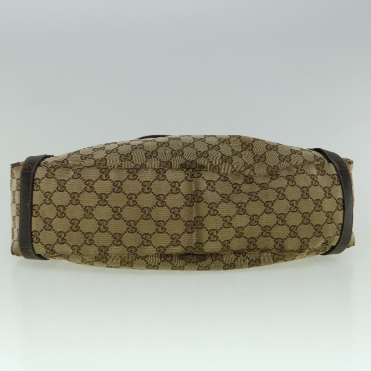 GUCCI GG Canvas Tote Bag Beige 130736 60262