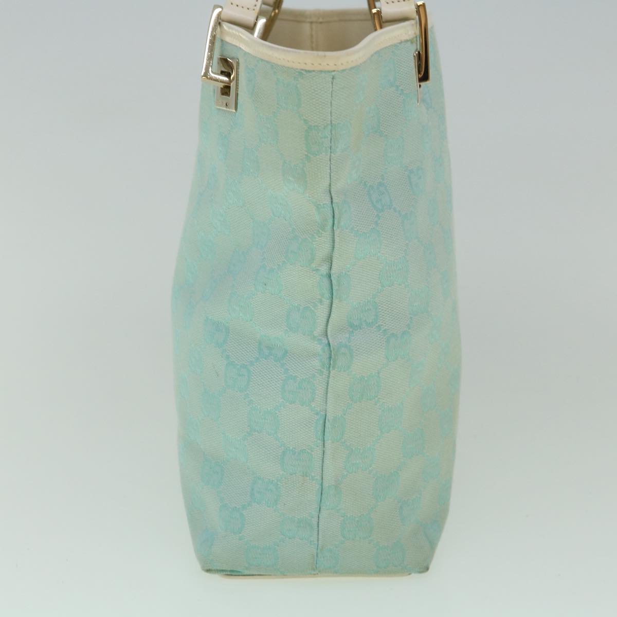 GUCCI GG Canvas Tote Bag Light Blue 002 1099 2404 60388