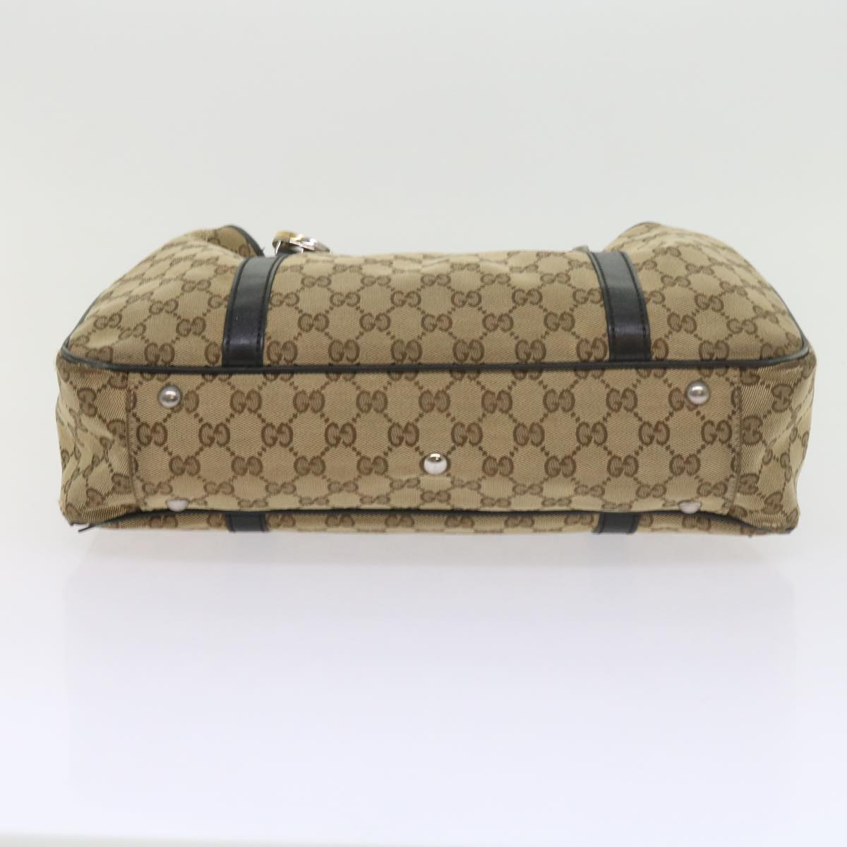 GUCCI GG Canvas Tote Bag Beige 232957 60522