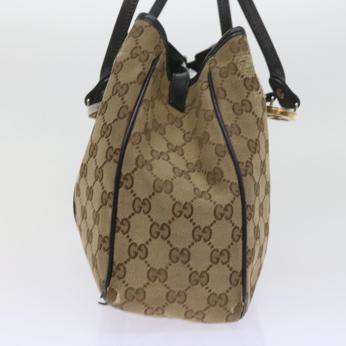 GUCCI GG Canvas Tote Bag Beige 232957 60522