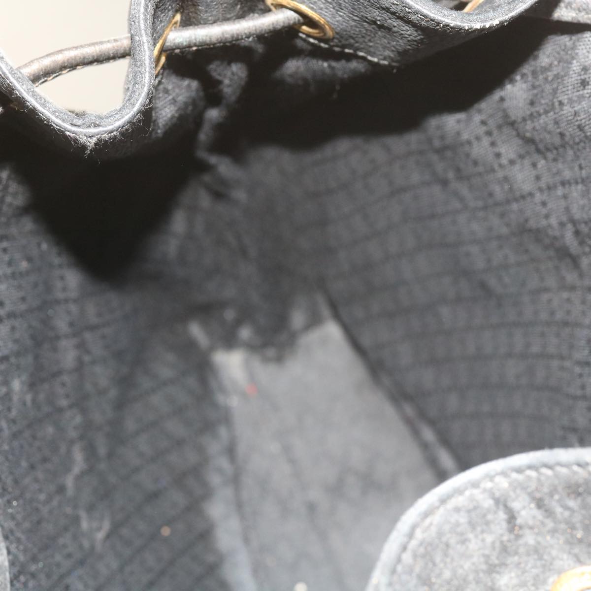 GUCCI Bamboo Backpack Suede Black 003 1119 0016 60693