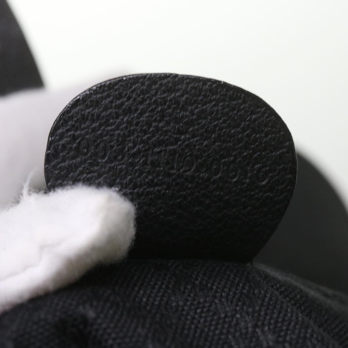 GUCCI Bamboo Backpack Suede Black 003 1119 0016 60693
