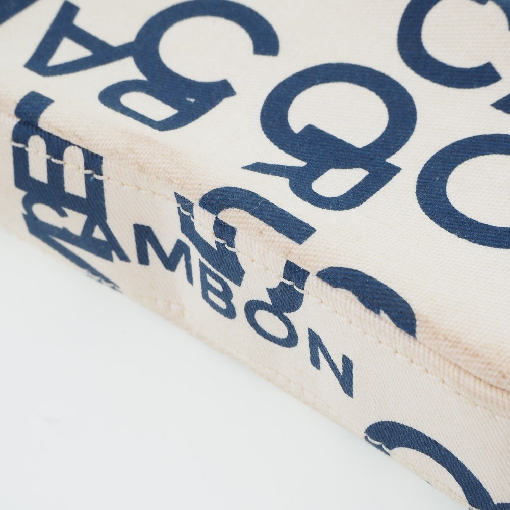 Chanel No5 Canvas Phone Holder Canvas Shoulder Bag in New Condition
