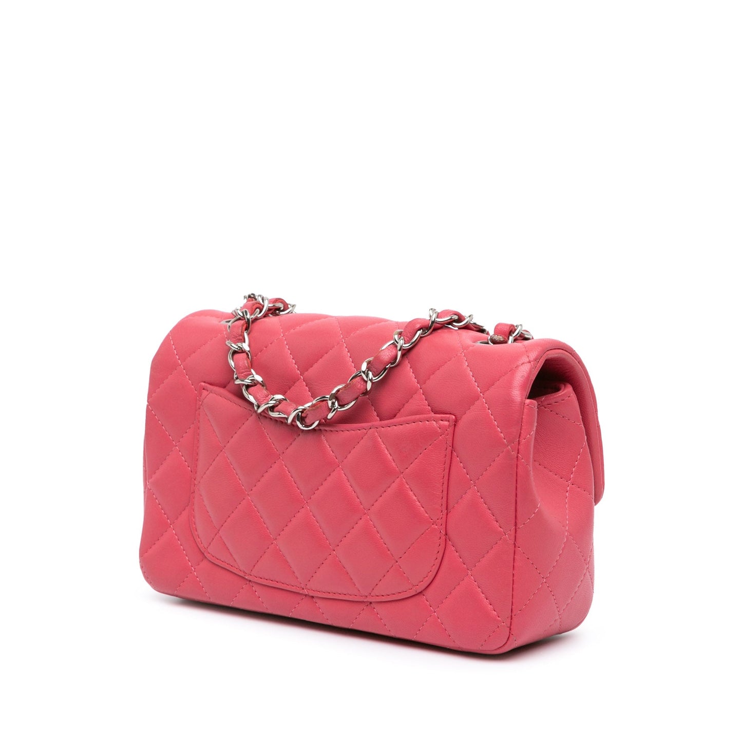 Chanel Sac Mini Rectangular Classic Lambskin Single Flap