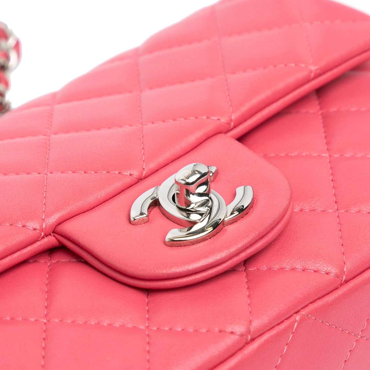 Chanel Sac Mini Rectangular Classic Lambskin Single Flap