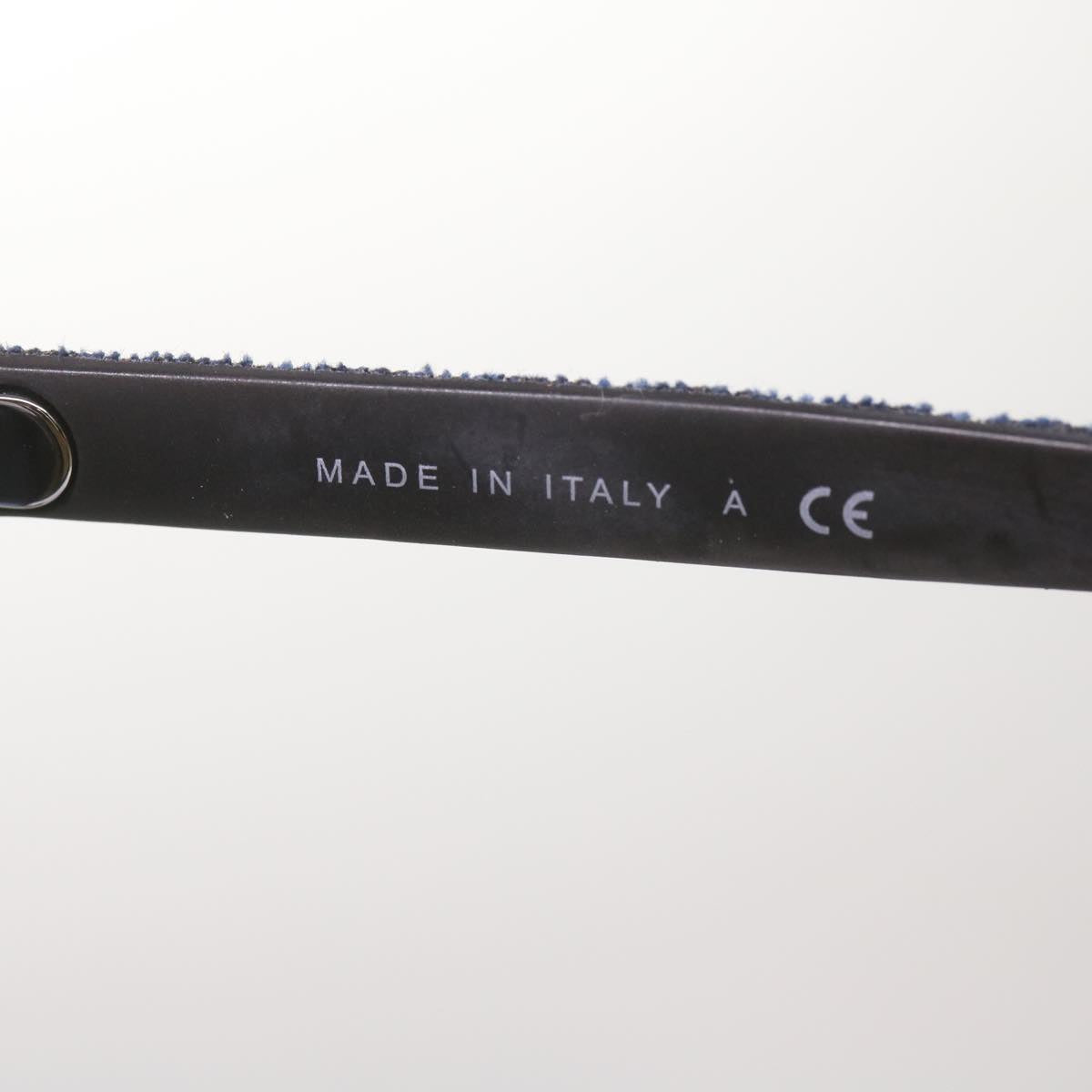 CHANEL Sunglasses plastic Blue CC 67511