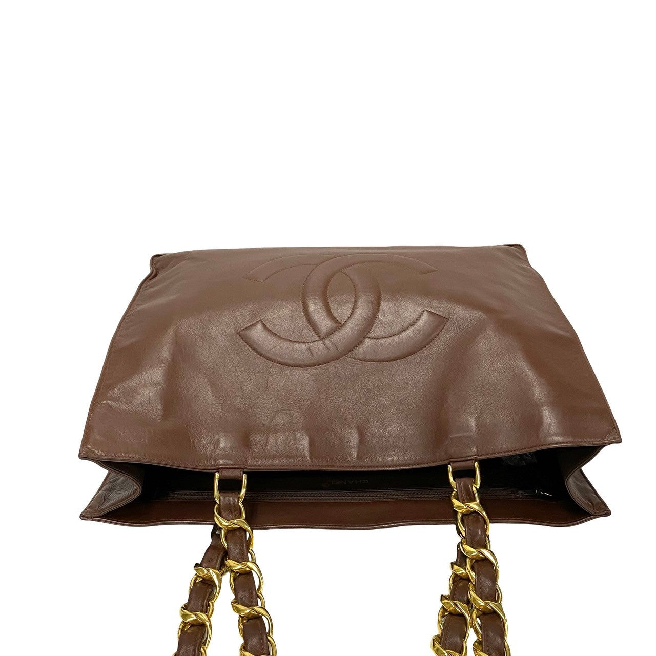 Chanel Coco Mark Tote Bag Leather Tote Bag 08458