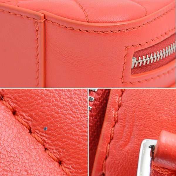 Chanel Leather Matelasse Half Coco Chain Shoulder Bag