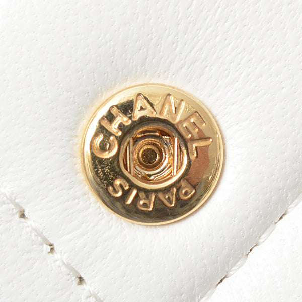 Chanel Leather Matelasse Small Flap Wallet