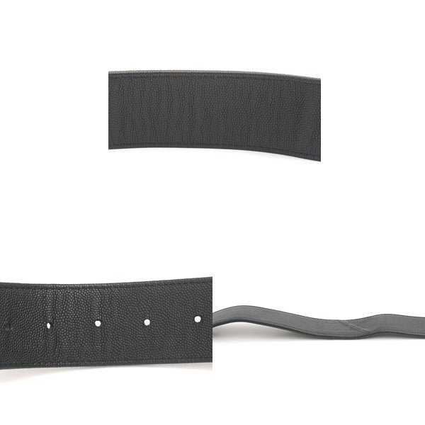 Chanel Caviar Skin Waist Bag Black