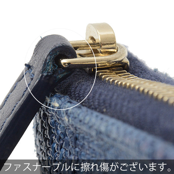 Chanel Pouch for Women and Men, Navy, New