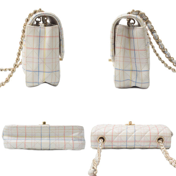 Chanel Matelasse Chain Shoulder Bag Check