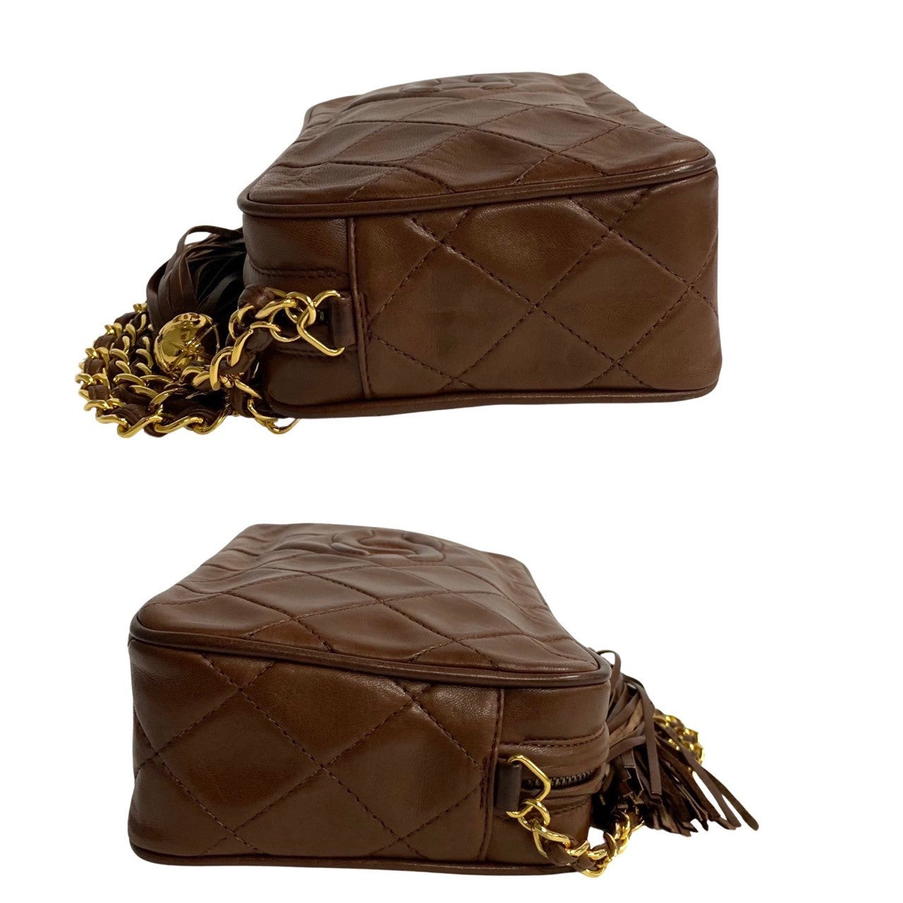 Chanel CC Matelasse Camera Bag Leather Crossbody Bag