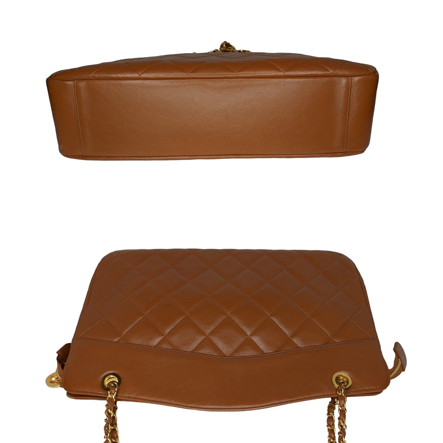 Chanel Vintage Matelass Chain Leather Shoulder Bag & Wallet