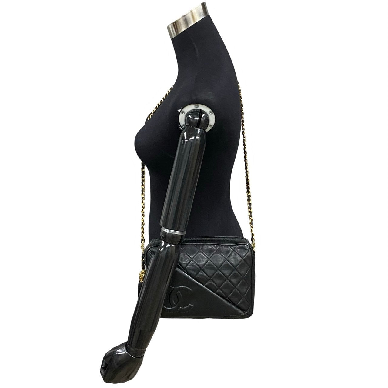 Chanel CC Matelasse Camera Bag Leather Crossbody Bag