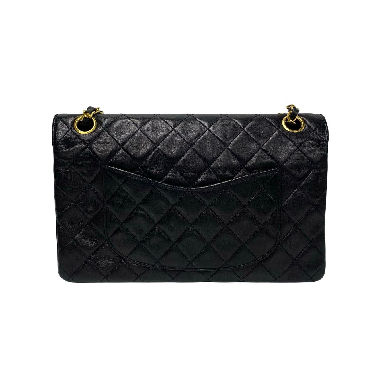 Chanel Medium Classic Double Flap Bag Leather Crossbody Bag