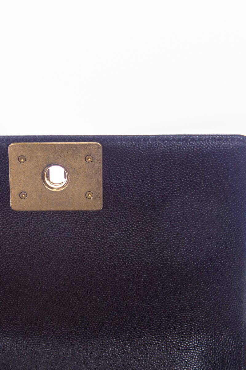 Chanel Black Small Boy Bag GHW Handbag