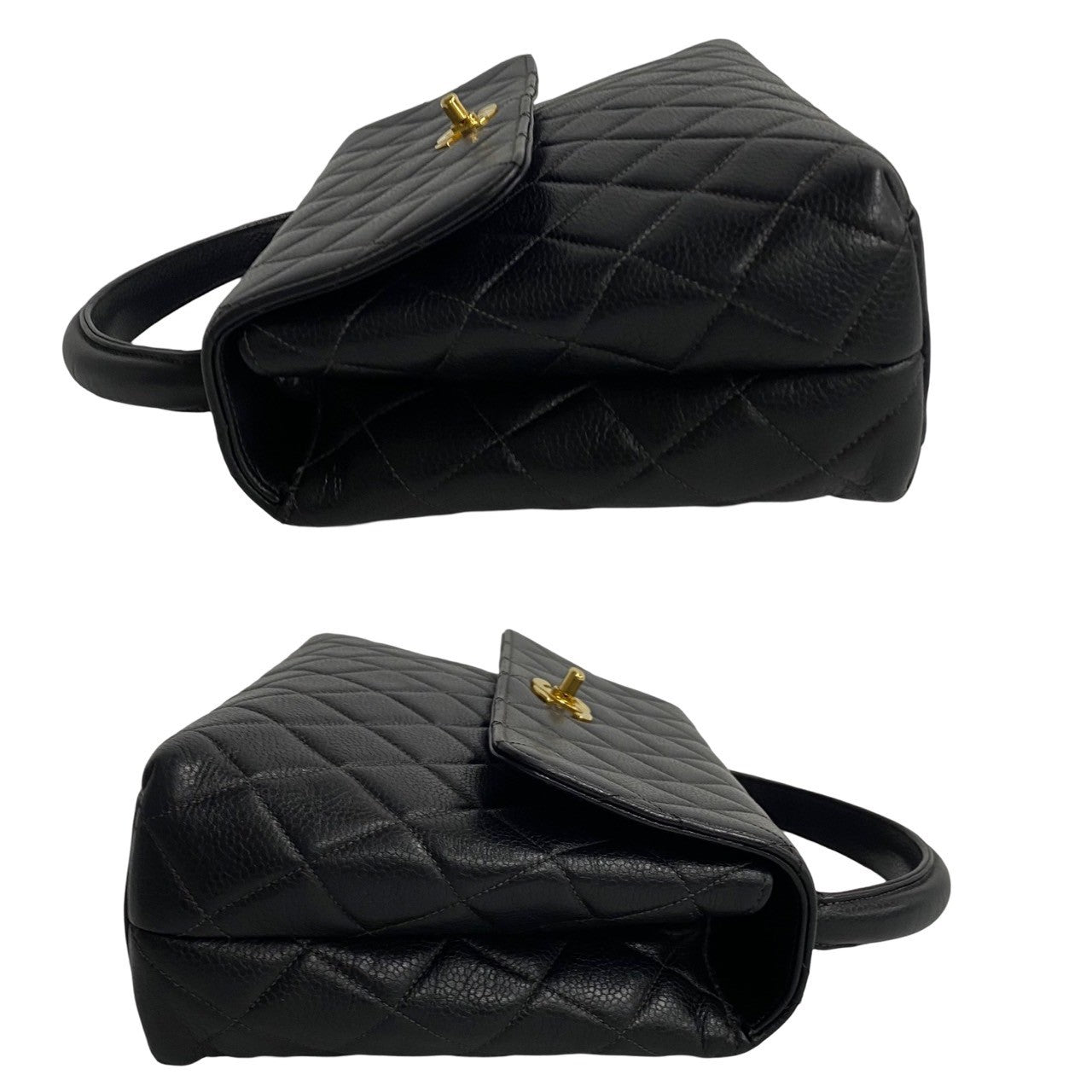 Chanel Matelasse Handbag Leather Handbag A12397