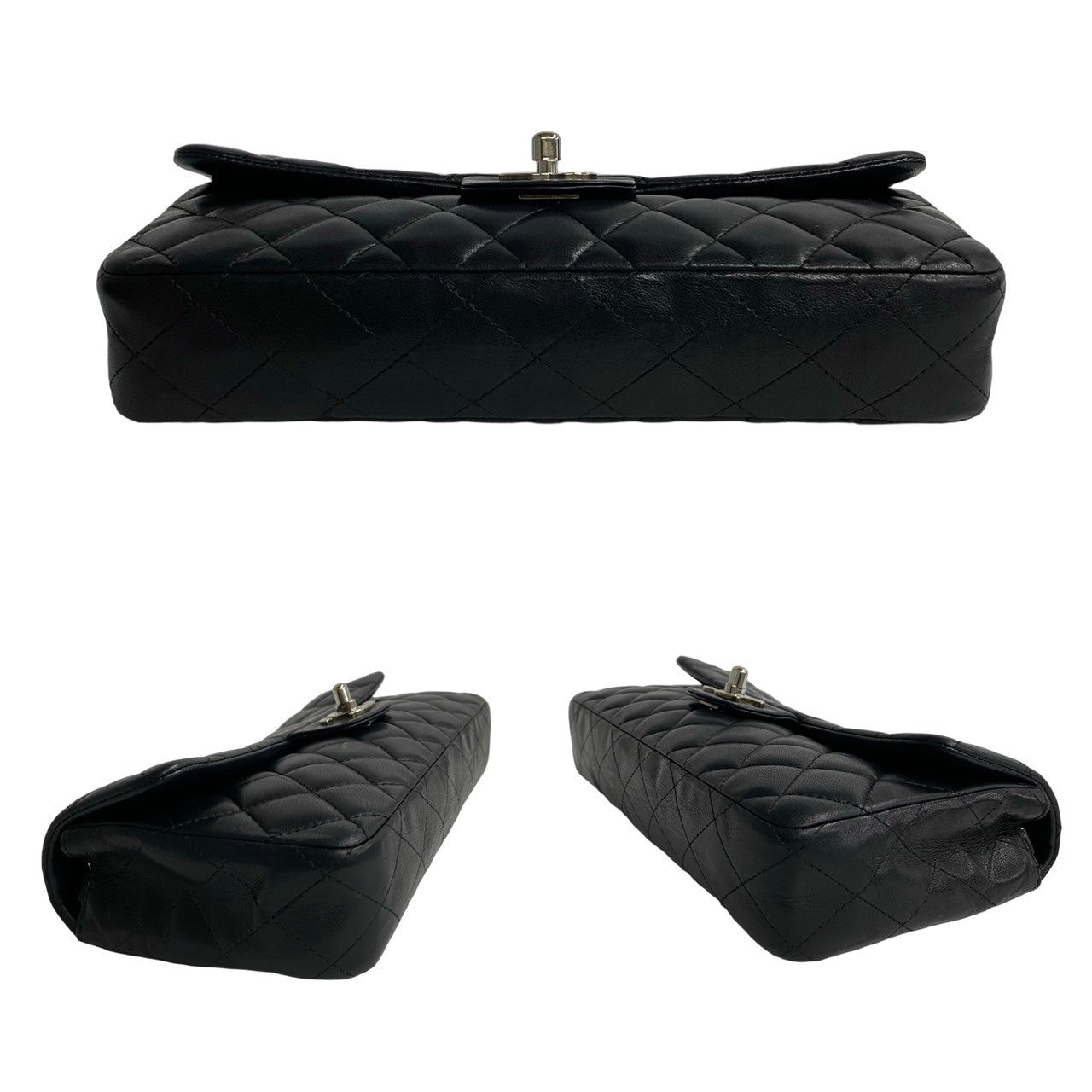 Chanel CC Matelasse Flap Shoulder Bag Leather Crossbody Bag