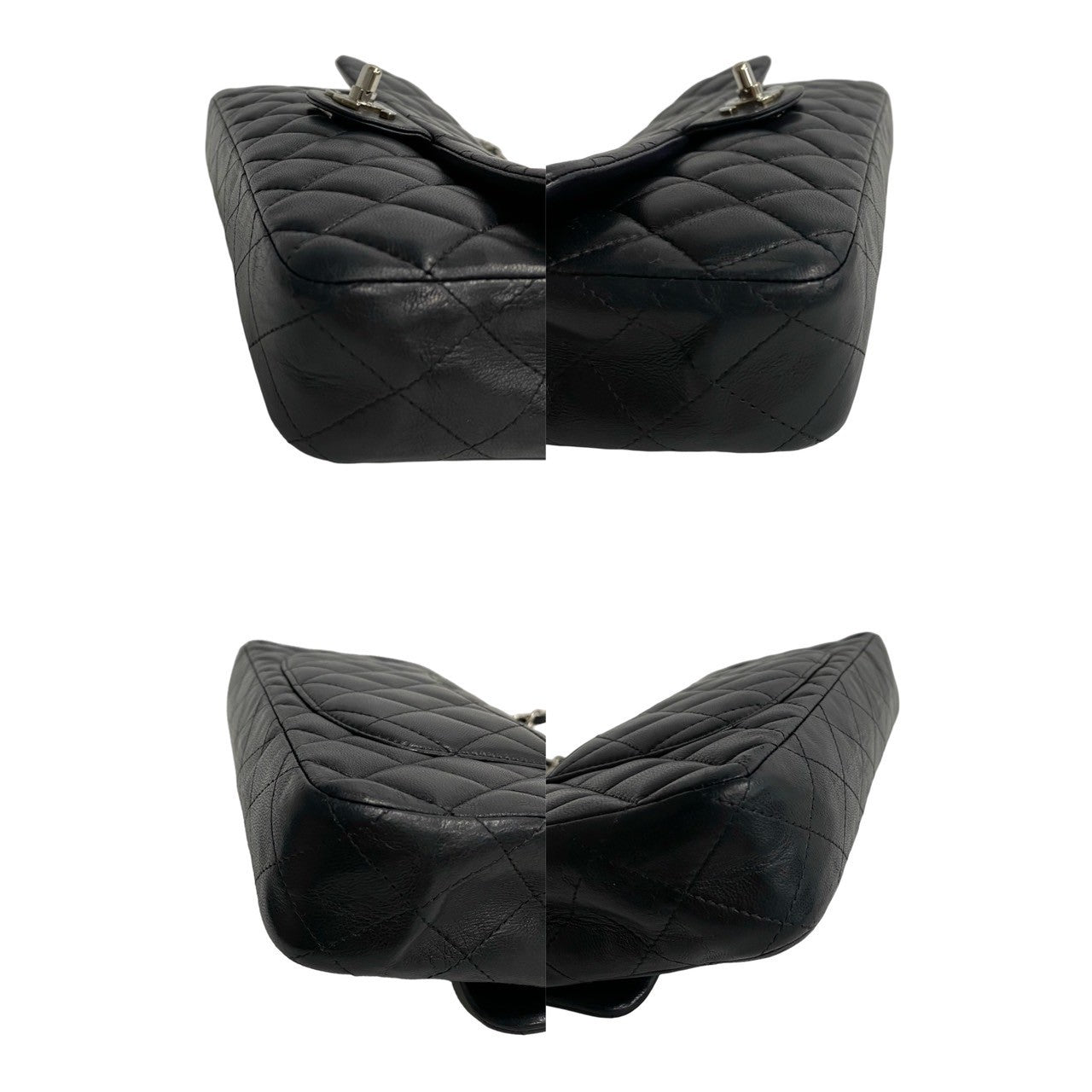 Chanel CC Matelasse Flap Shoulder Bag Leather Crossbody Bag