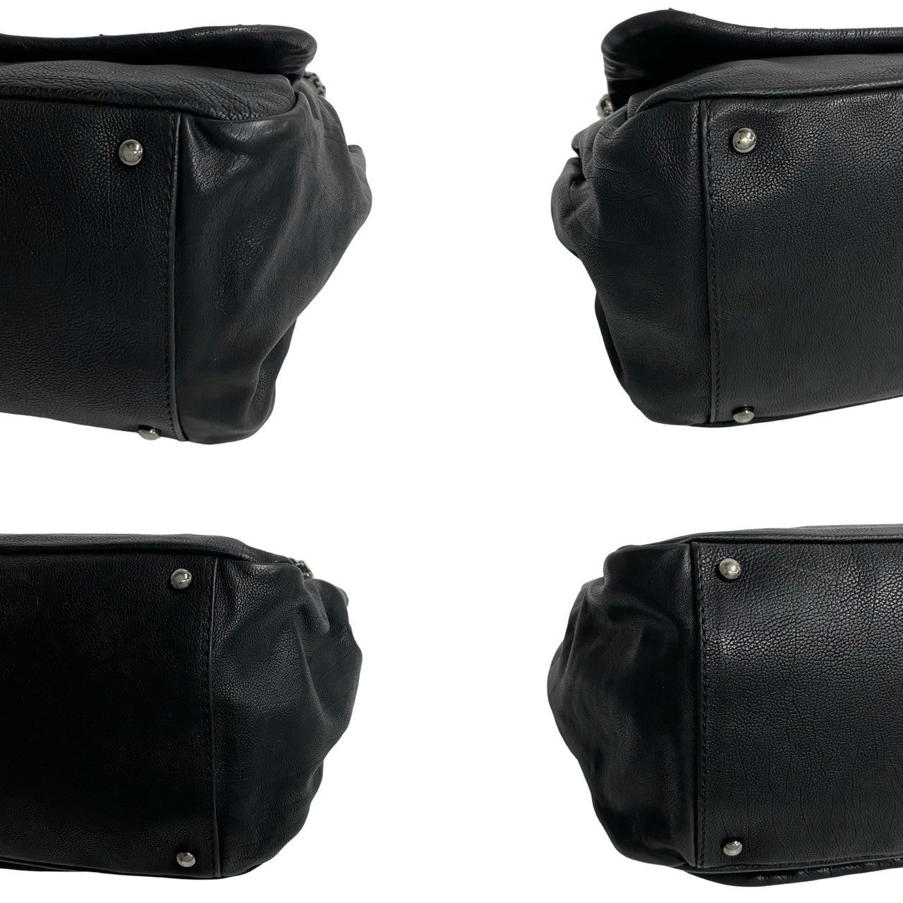 Chanel CC Quilted Leather Shoulder Bag Leather Crossbody Bag