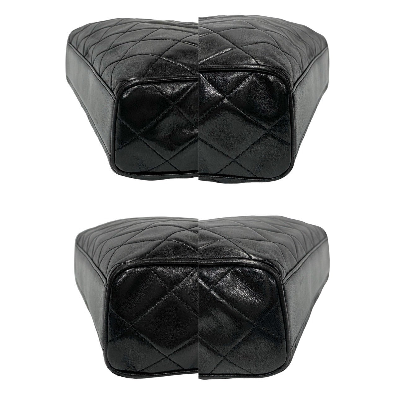 Chanel Quilted Leather Tassel Camera Bag Leather Crossbody Bag