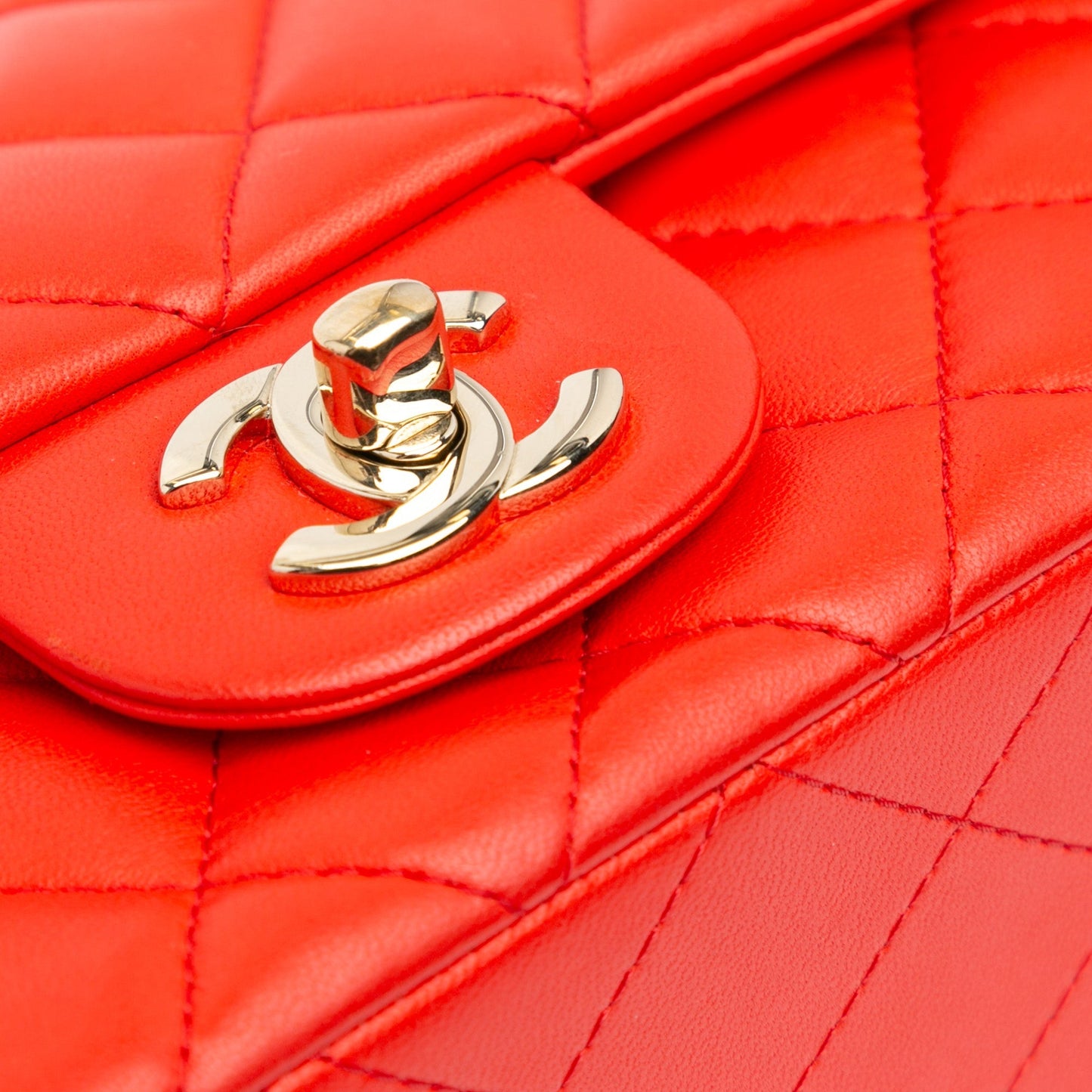Chanel Sac Mini Rectangular Classic Lambskin Single Flap