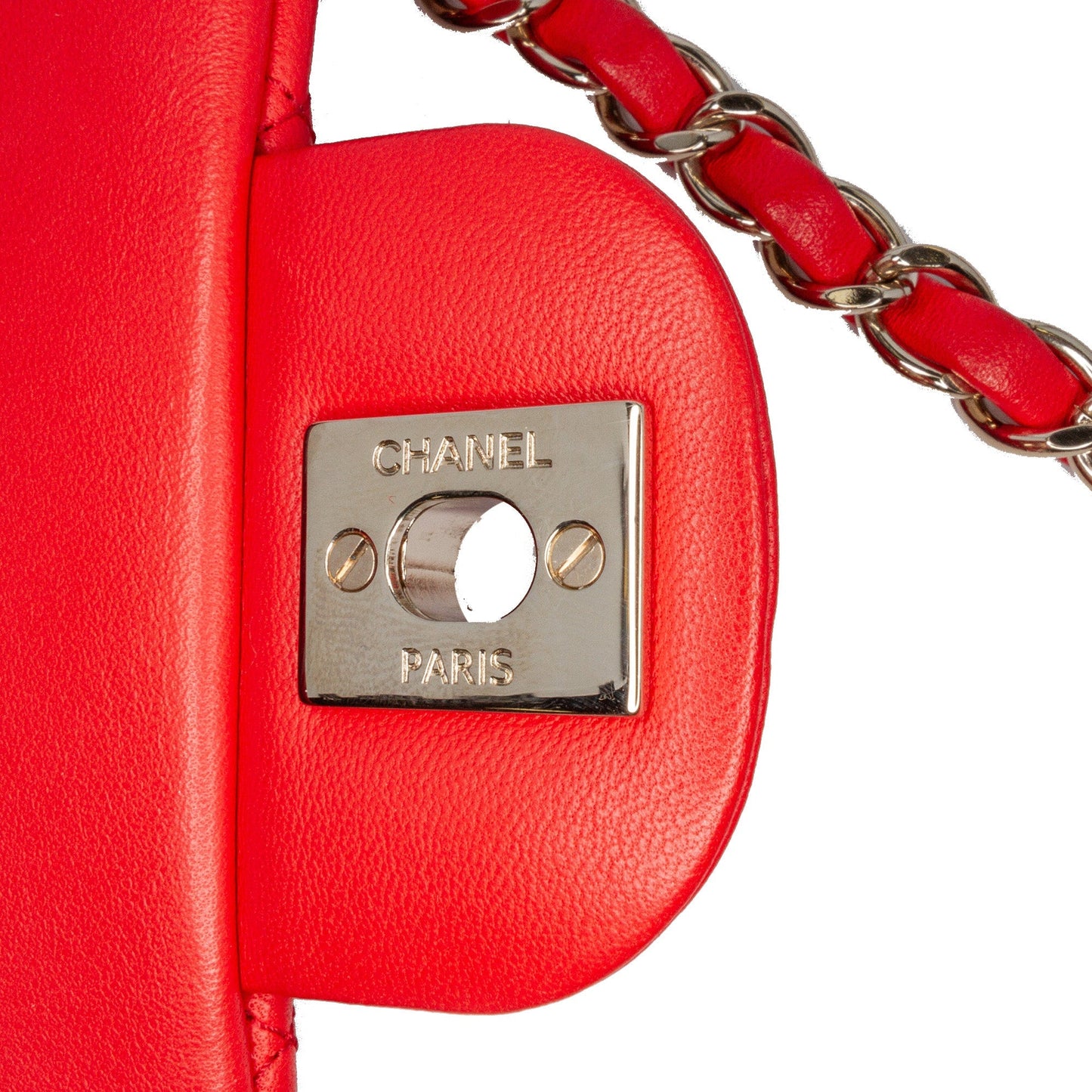 Chanel Sac Mini Rectangular Classic Lambskin Single Flap
