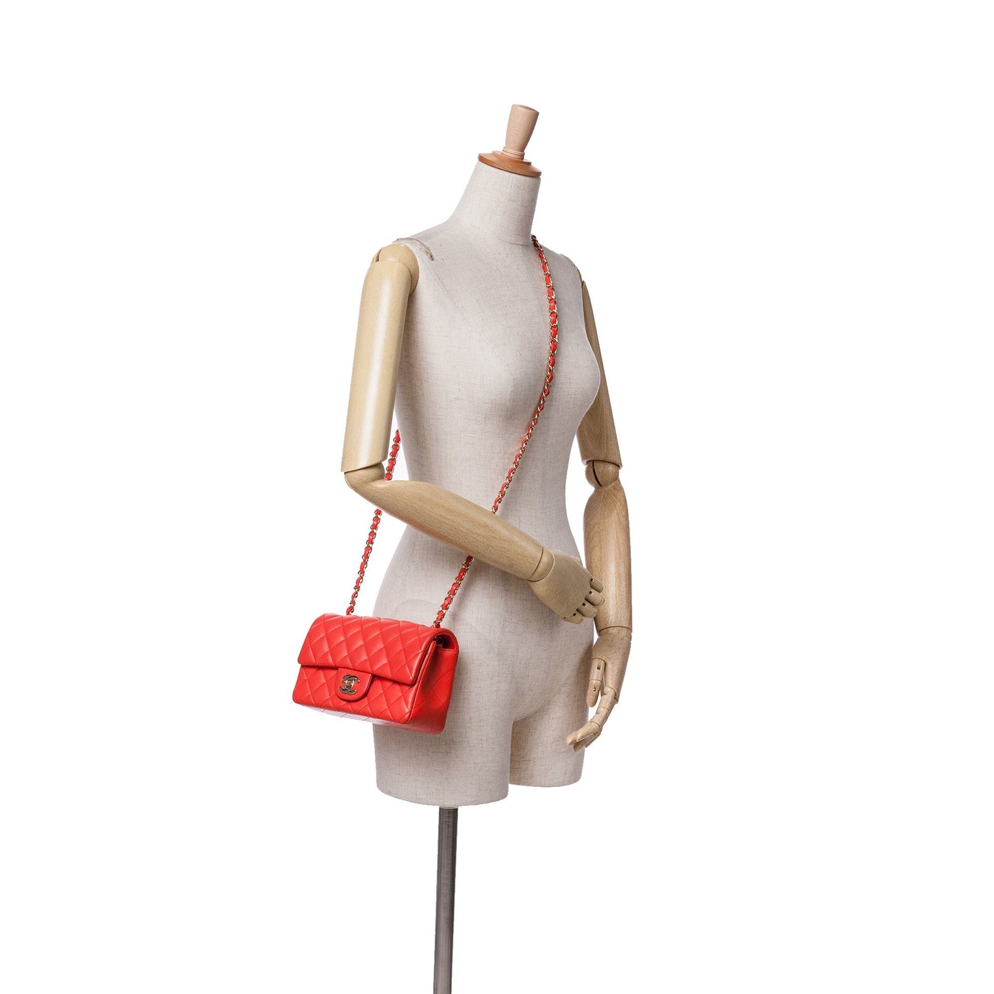 Chanel Sac Mini Rectangular Classic Lambskin Single Flap