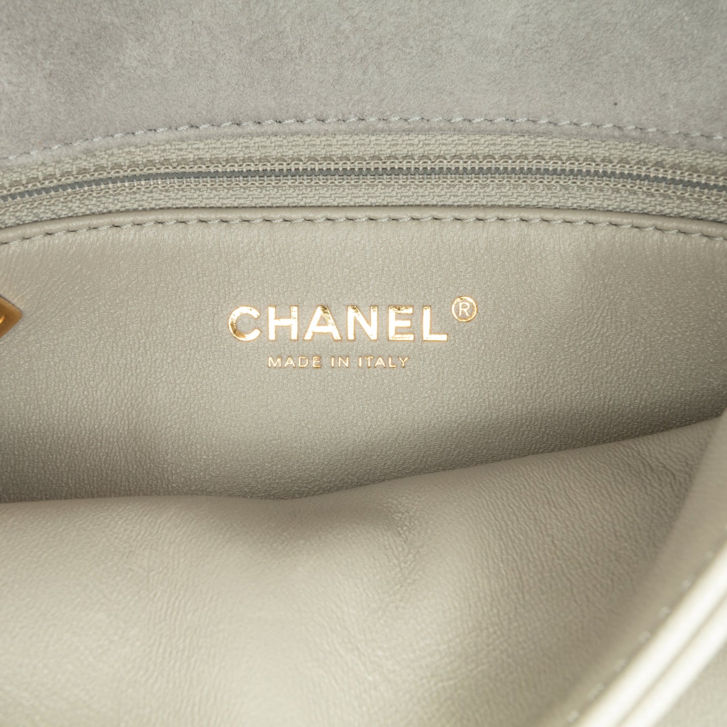 Chanel Sac Quilted Shearling Chain Flap