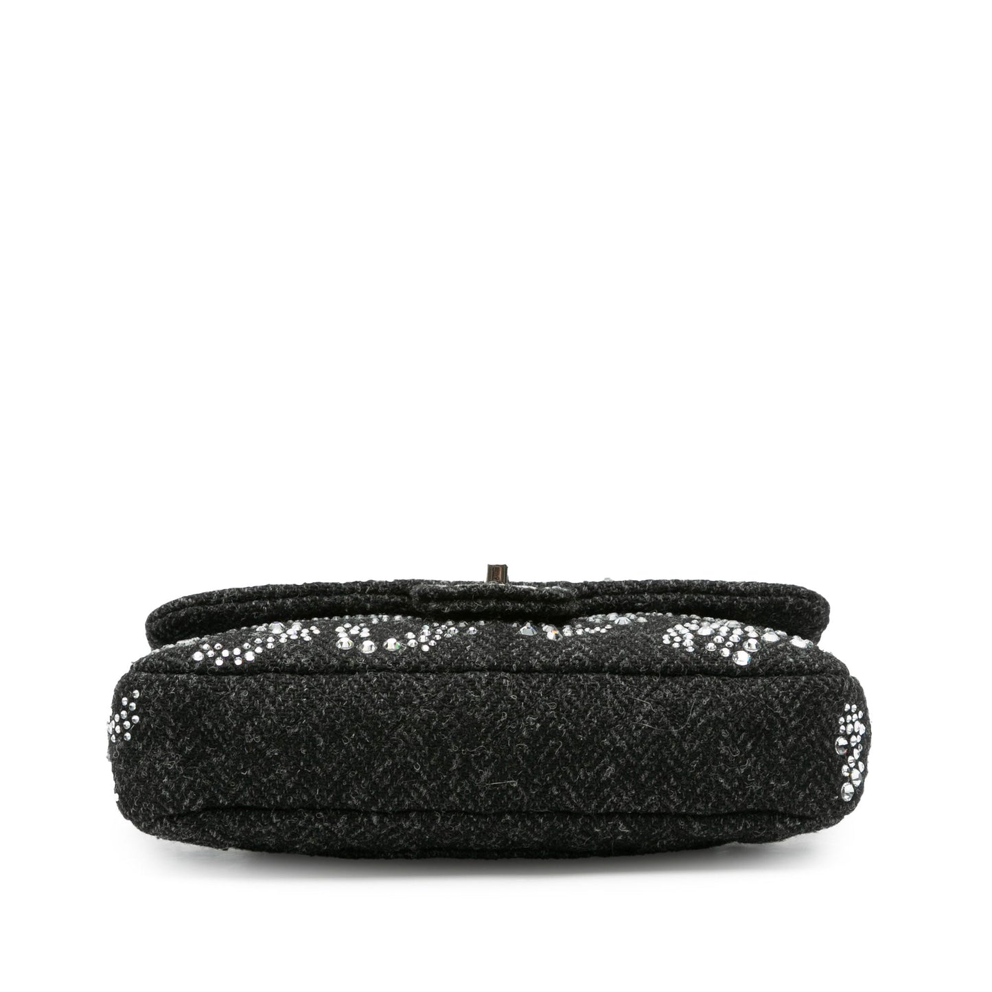Chanel Sac Medium Strass Embellished Tweed Single Flap