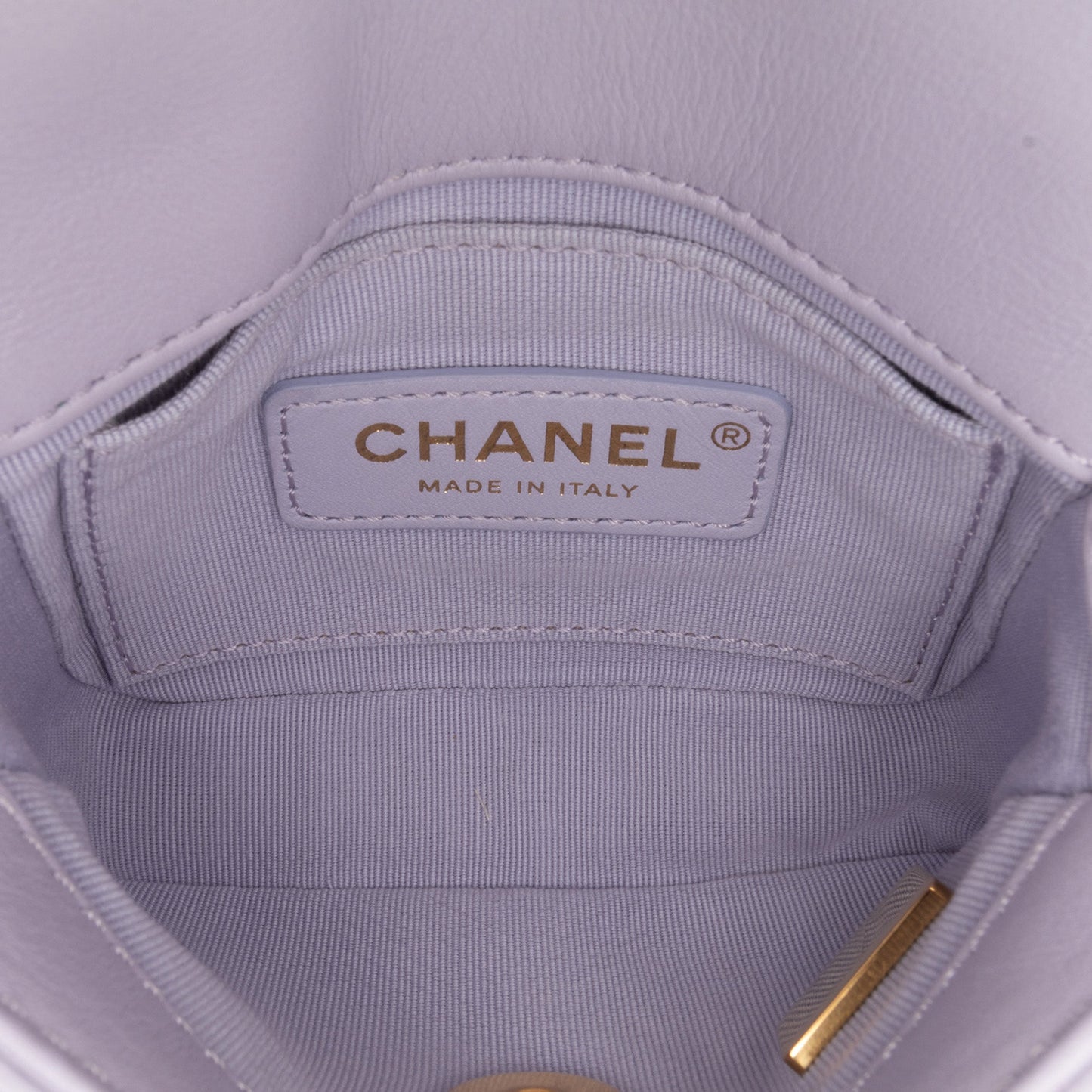 Chanel Sac Mini Quilted Calfskin Framing Chain Flap
