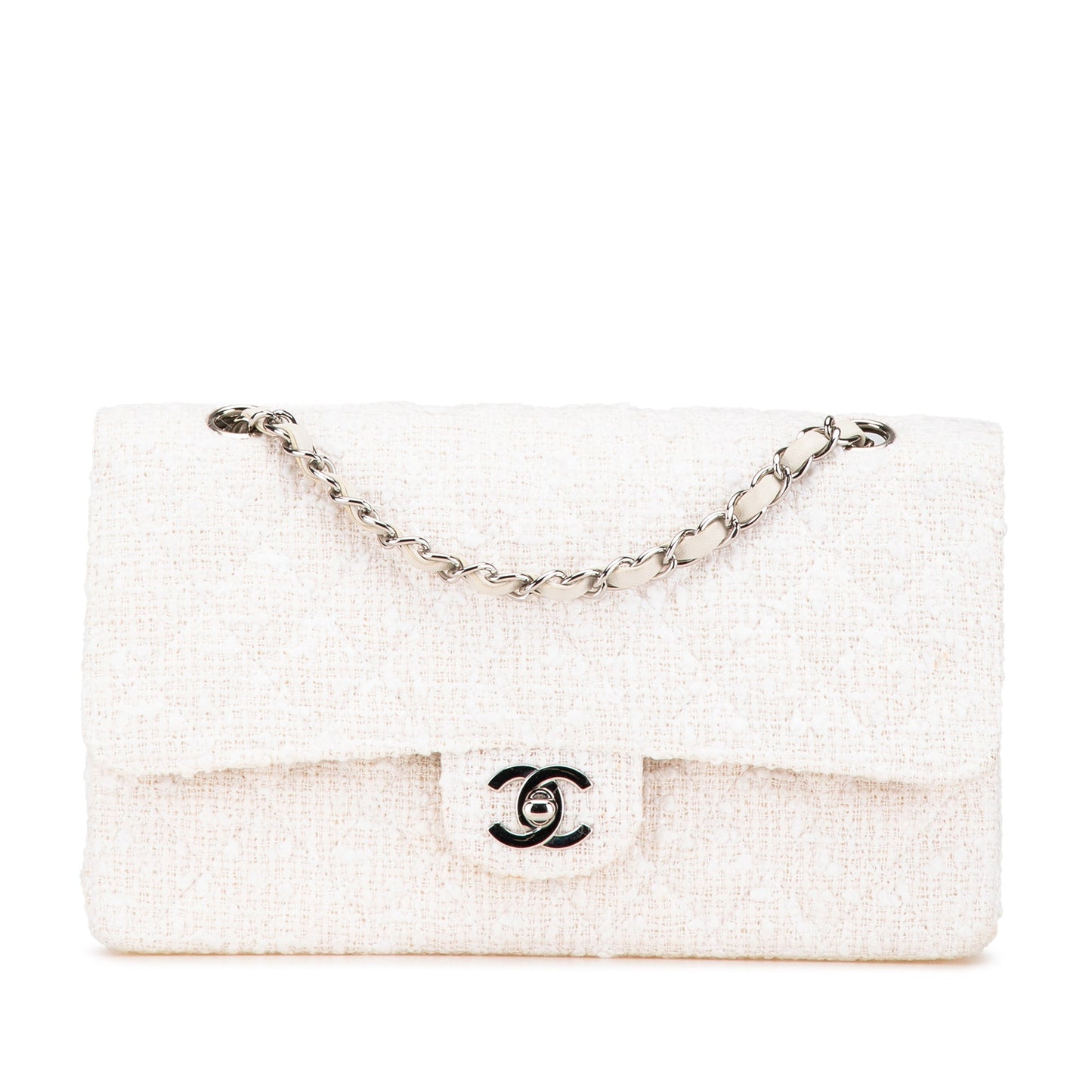 Chanel Sac Medium Classic Tweed Double Flap