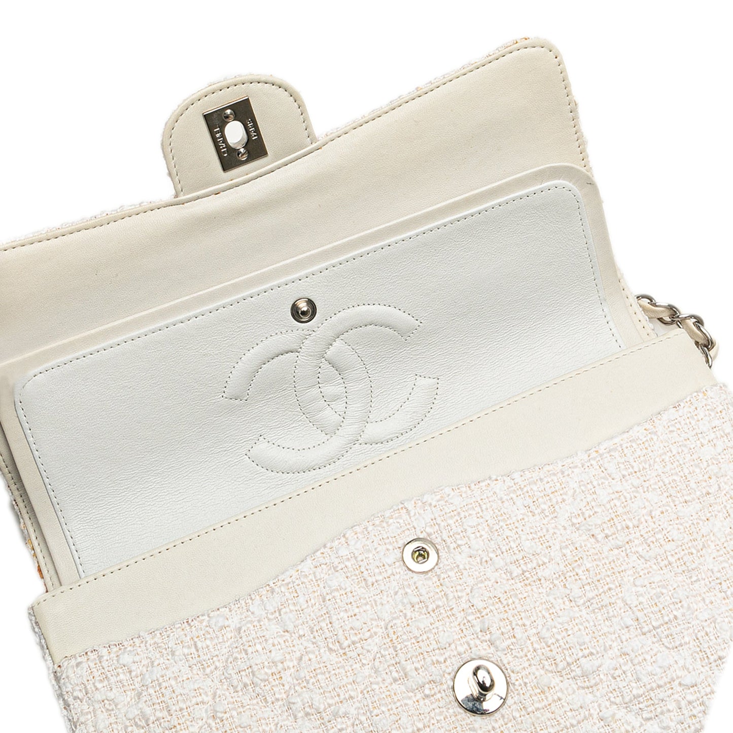 Chanel Sac Medium Classic Tweed Double Flap