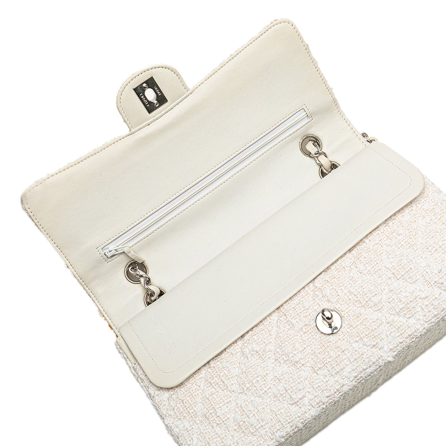 Chanel Sac Medium Classic Tweed Double Flap