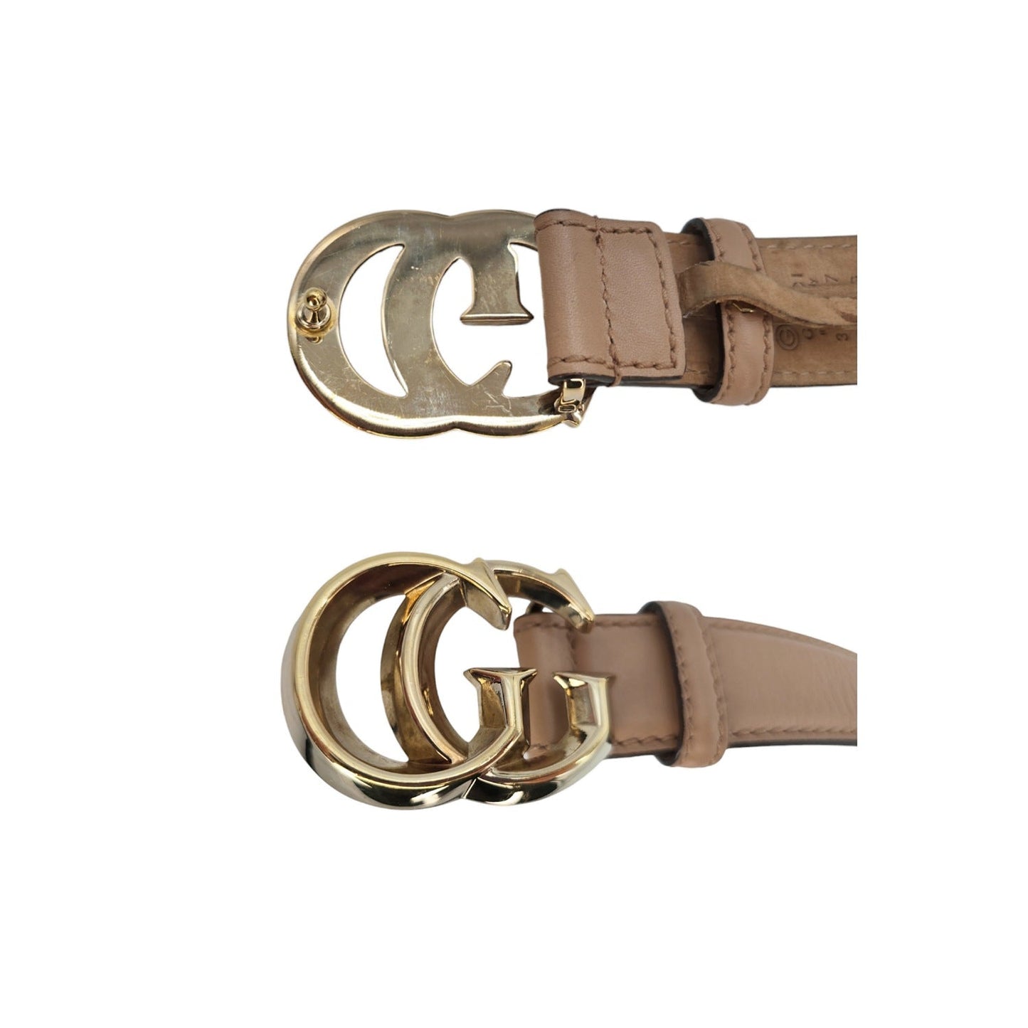 Gucci Calfskin Double G Belt Size 80/32