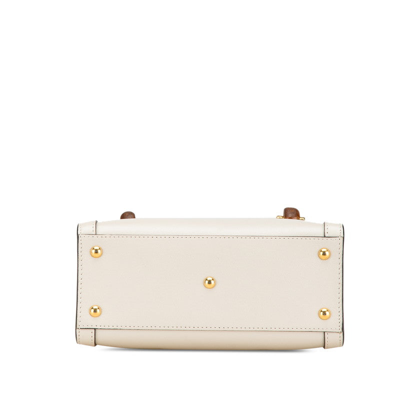 Gucci Bamboo Diana Mini Leather Handbag 655661