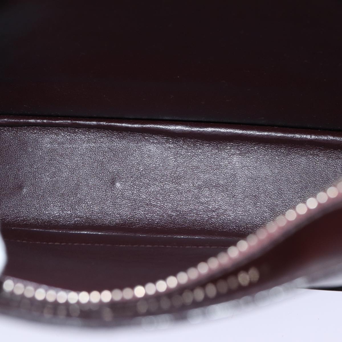 CHANEL COCO Mark Hand Bag Enamel Brown CC 83416