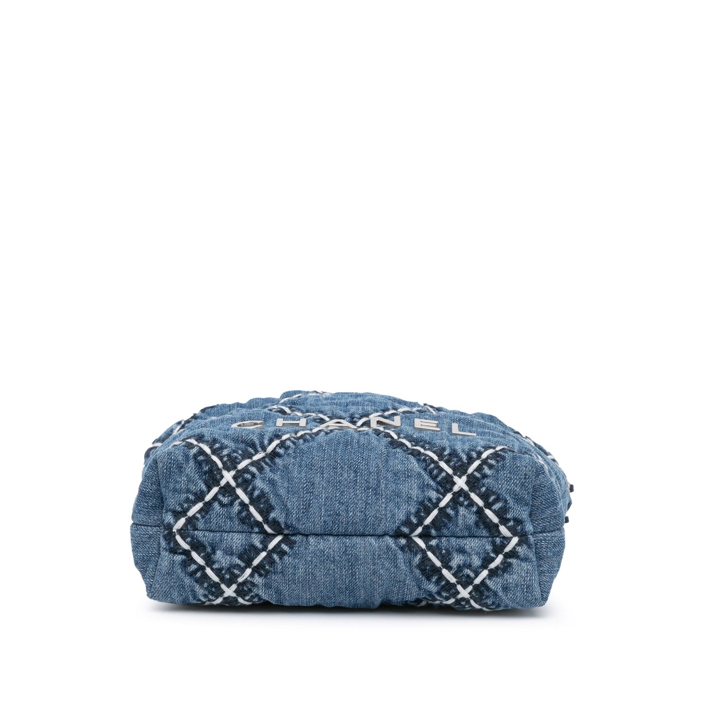 Chanel Sac Mini Denim Stitched 22 Satchel